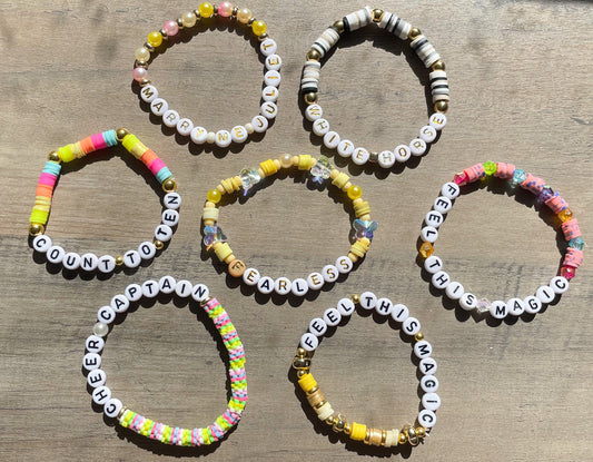 TAYLOR Eras Tour Friendship Trading Bracelets BY ERA (5-Packs)