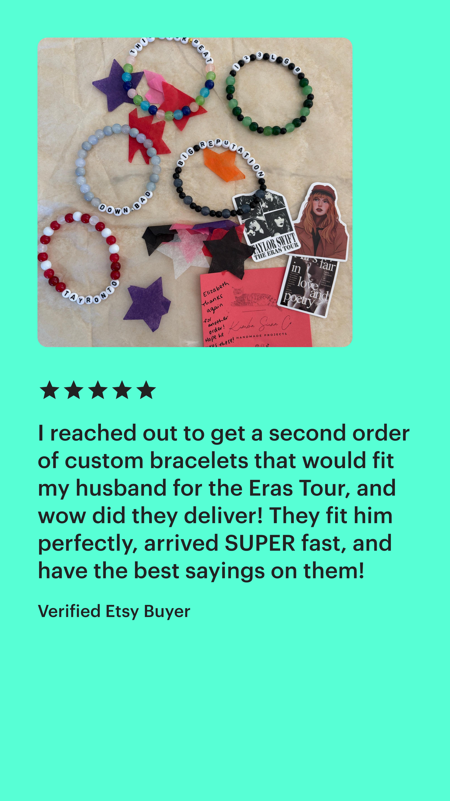 TAYLOR Friendship Trading Bracelets *ASSORTED*