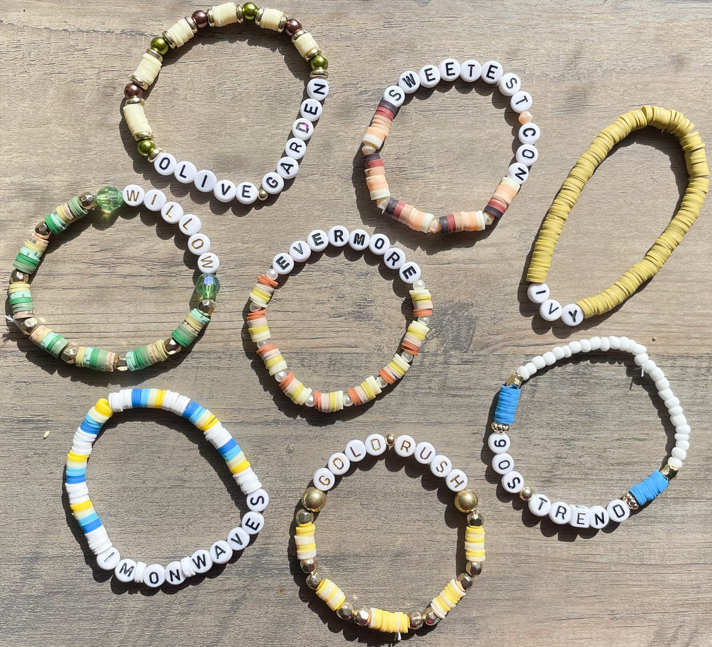 TAYLOR Eras Tour Friendship Trading Bracelets BY ERA (5-Packs)