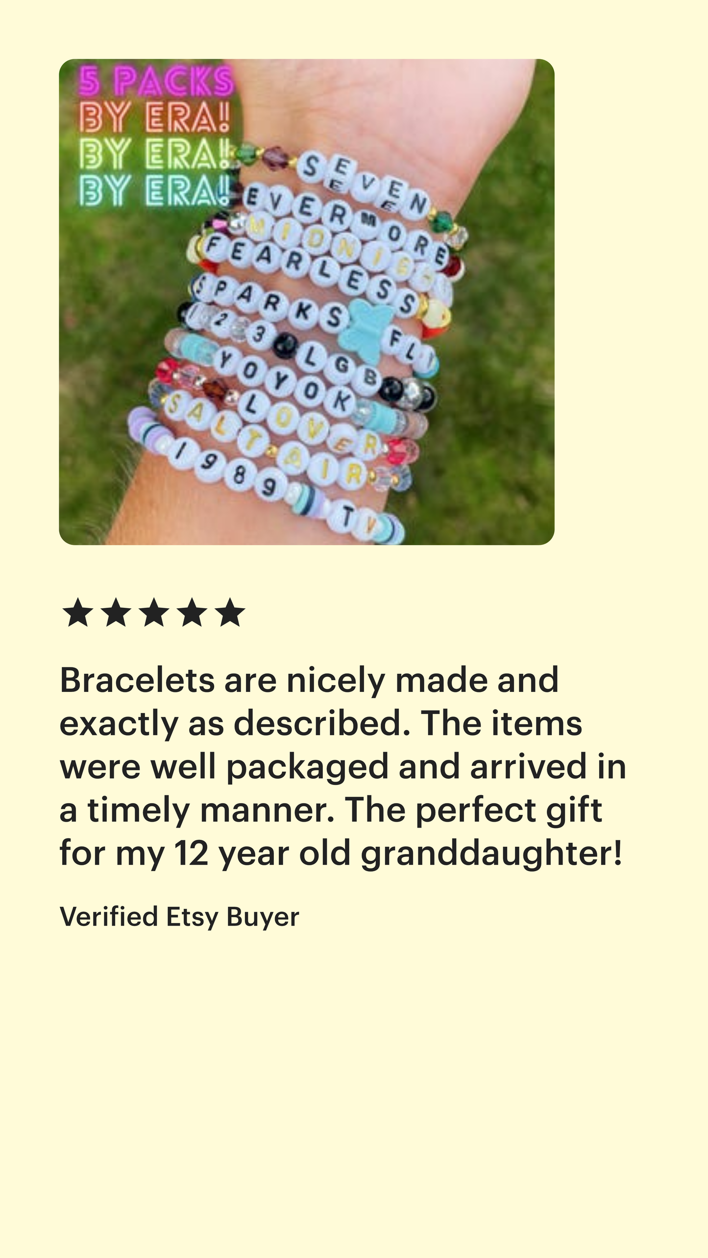 TAYLOR Friendship Trading Bracelets *ASSORTED*