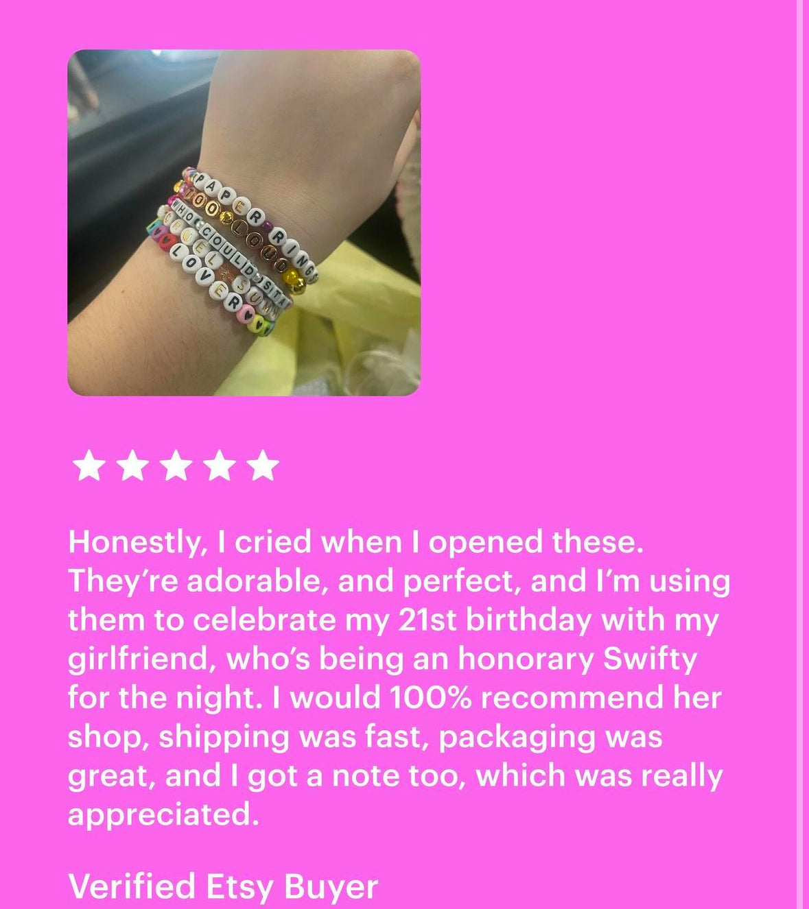 TAYLOR Friendship Trading Bracelets *ASSORTED*