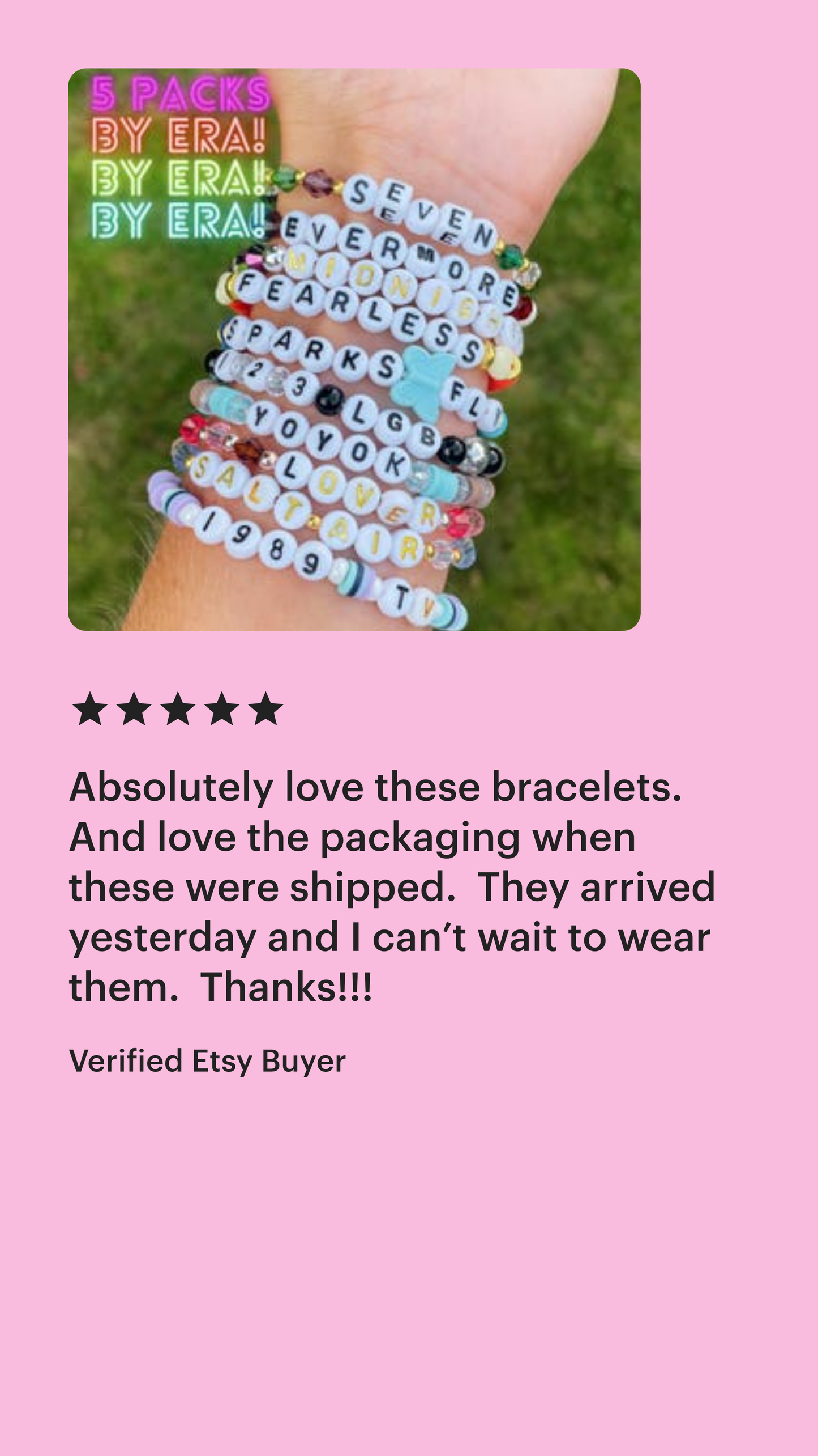TAYLOR Friendship Trading Bracelets *ASSORTED*