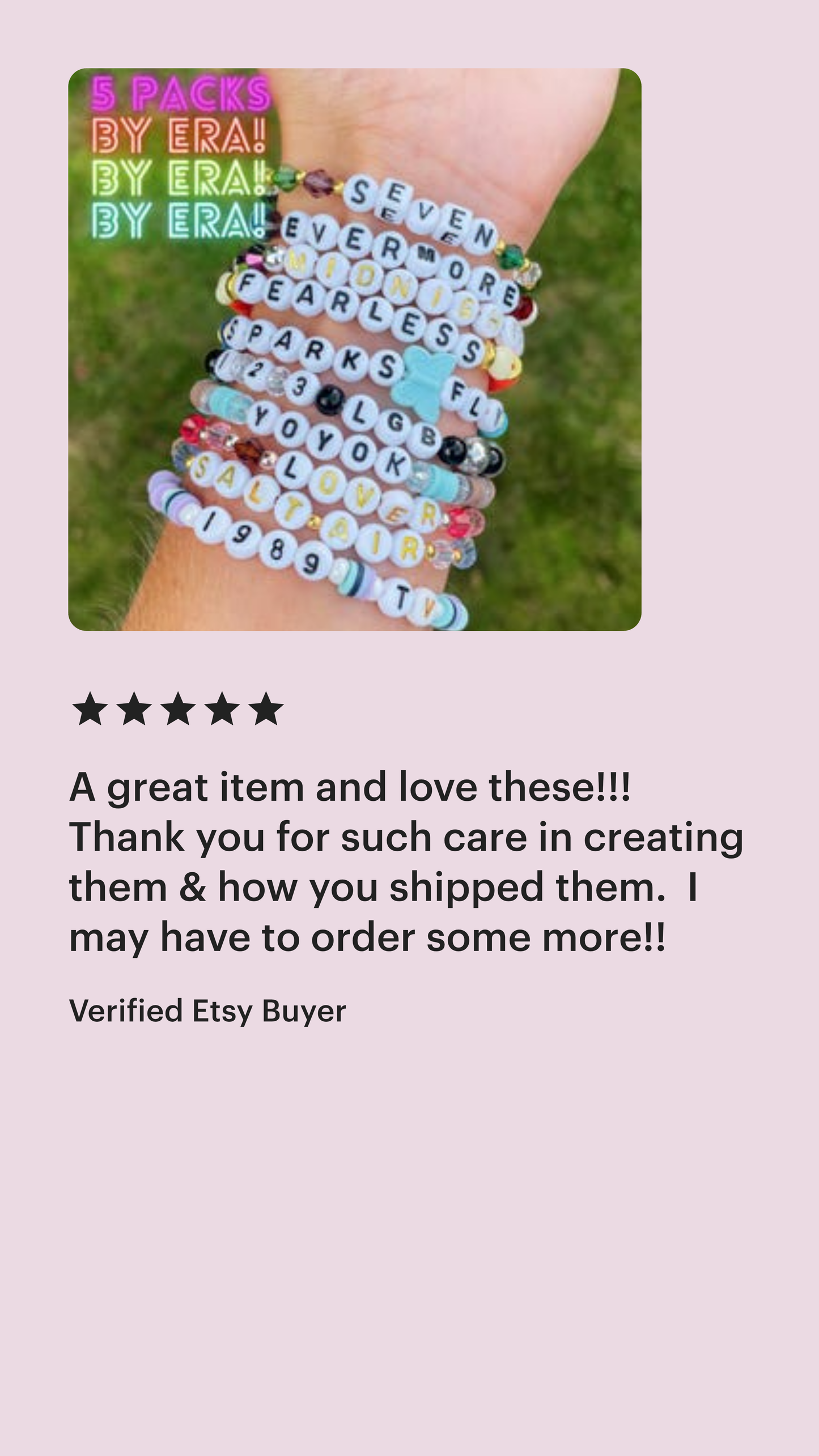 TAYLOR Friendship Trading Bracelets *ASSORTED*