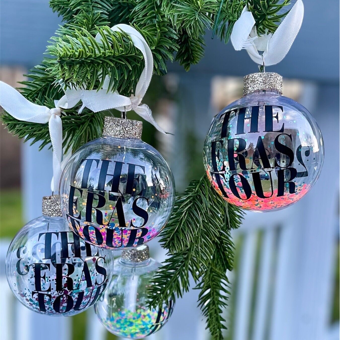 Taylor Ornament - Eras Tour Friendship Bracelet Keepsake, Cute Gift for Fans & Collectors, Perfect Holiday Decor
