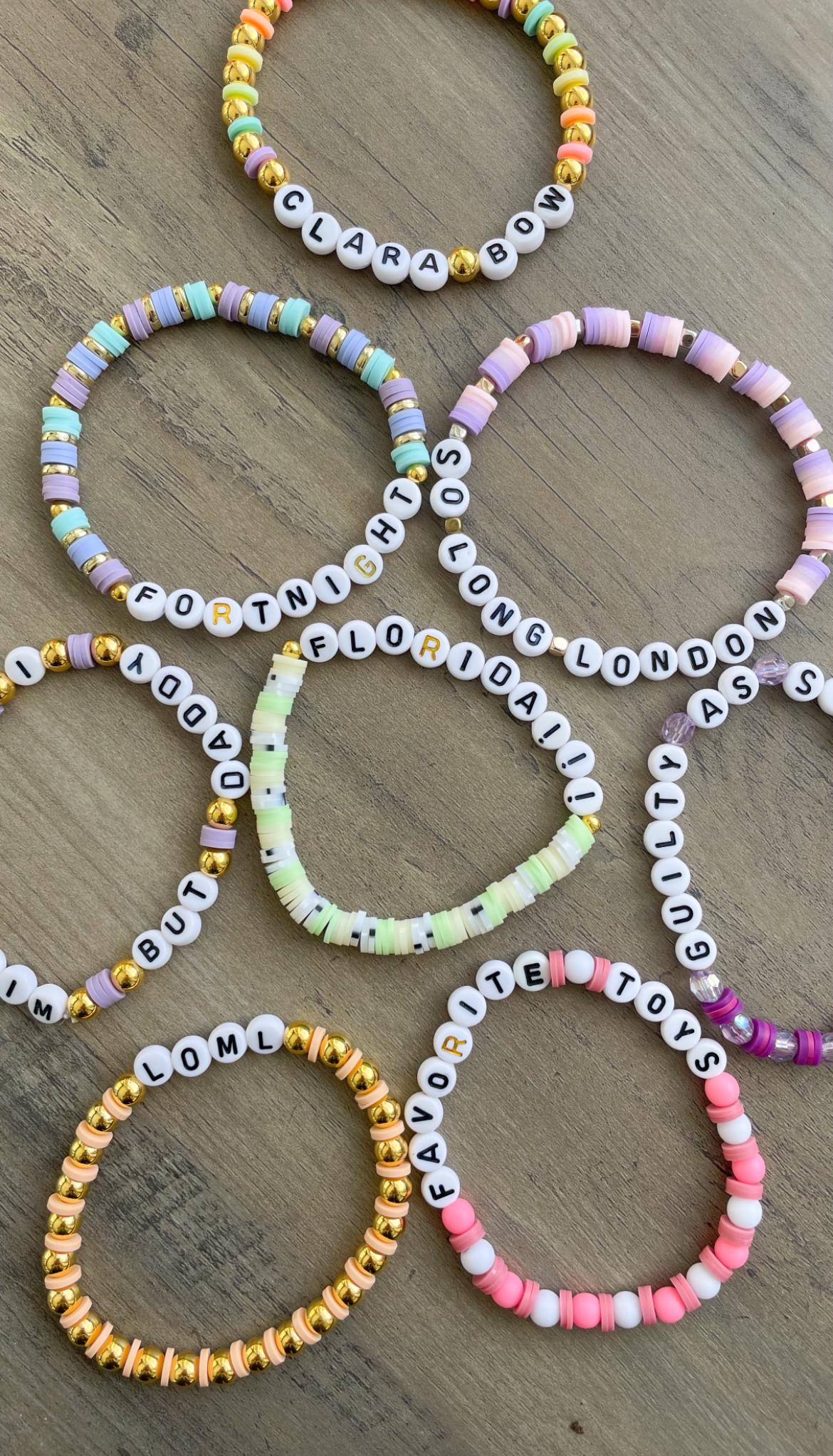 TAYLOR Eras Tour Friendship Trading Bracelets BY ERA (5-Packs)