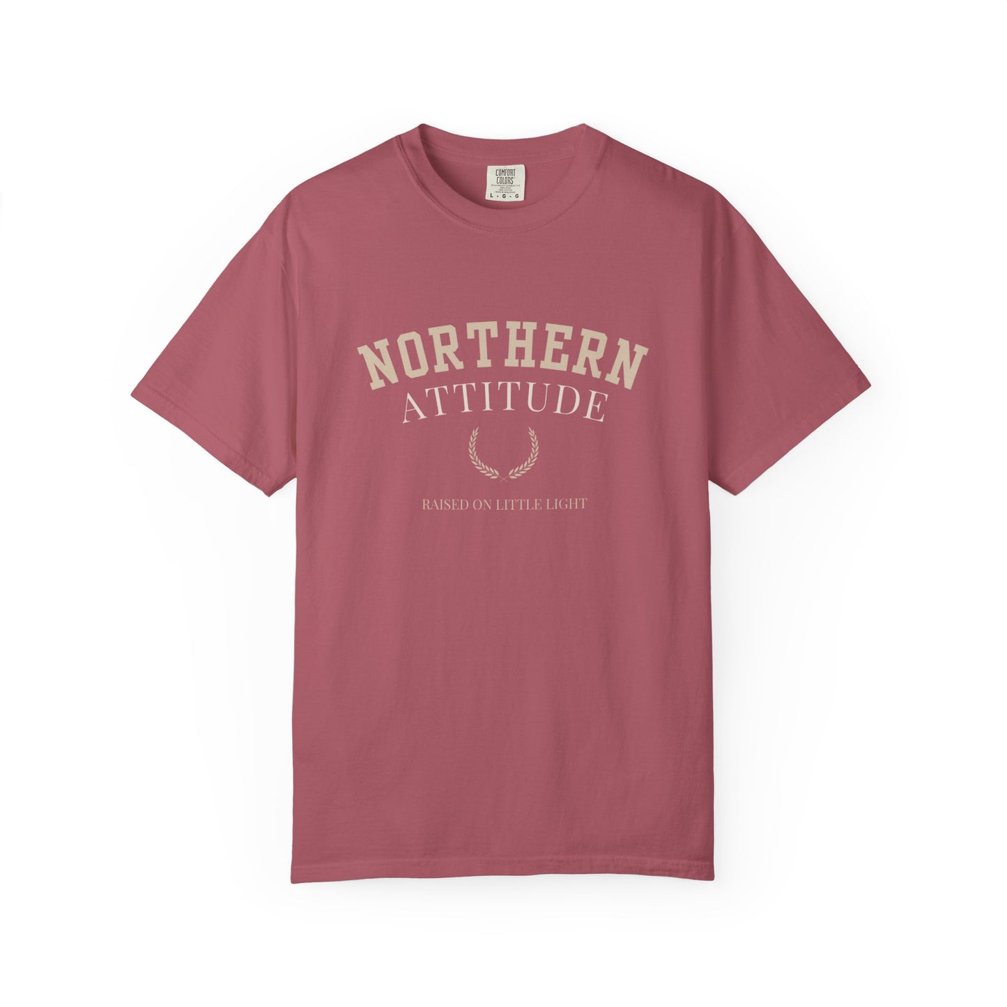 Northern Attitude | NK Inspired | Unisex Garment-Dyed T-Shirt, Casual Wear, Gift for Him/Her, Summer Style, Northern Pride, Adventure Tee