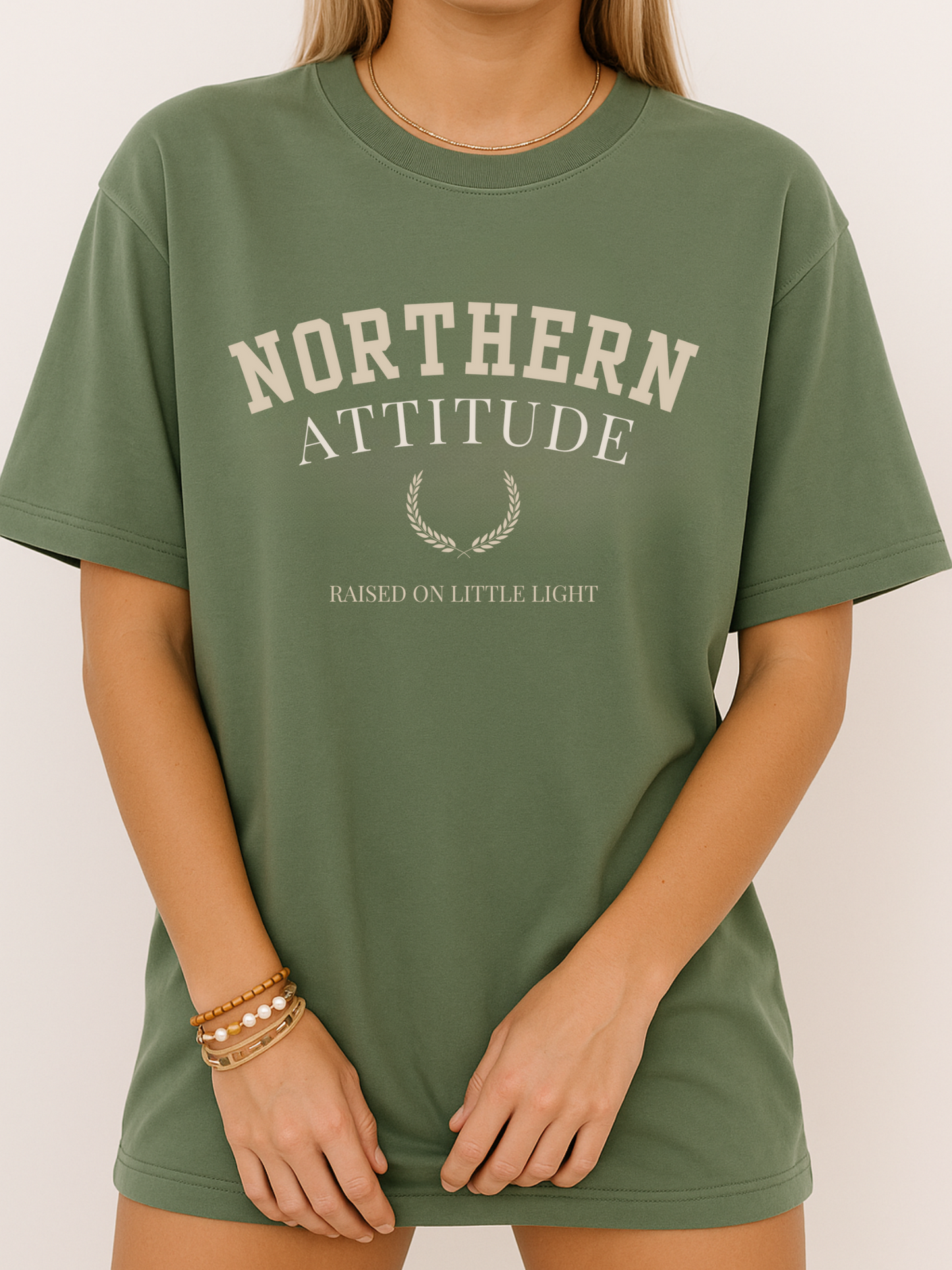 Northern Attitude | NK Inspired | Unisex Garment-Dyed T-Shirt, Casual Wear, Gift for Him/Her, Summer Style, Northern Pride, Adventure Tee