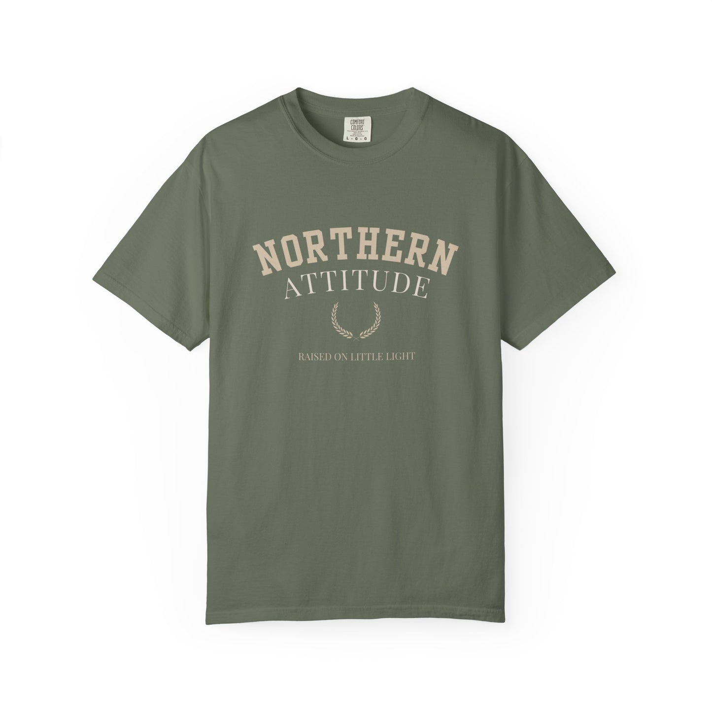 Northern Attitude | NK Inspired | Unisex Garment-Dyed T-Shirt, Casual Wear, Gift for Him/Her, Summer Style, Northern Pride, Adventure Tee