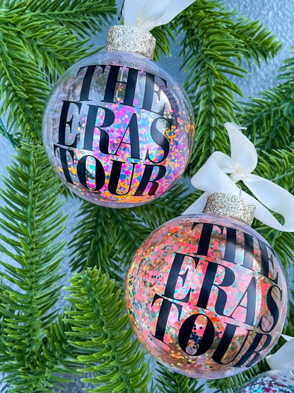 Taylor Ornament - Eras Tour Friendship Bracelet Keepsake, Cute Gift for Fans & Collectors, Perfect Holiday Decor