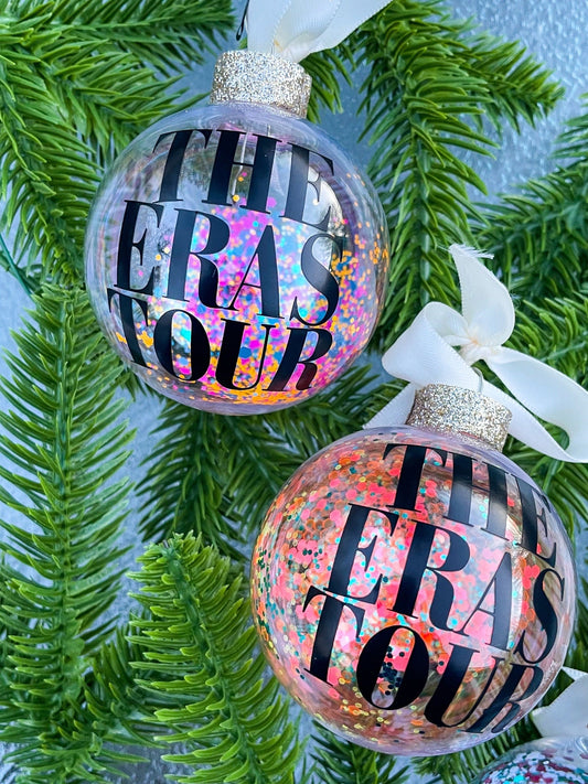 Taylor Ornament - Eras Tour Friendship Bracelet Keepsake, Cute Gift for Fans & Collectors, Perfect Holiday Decor