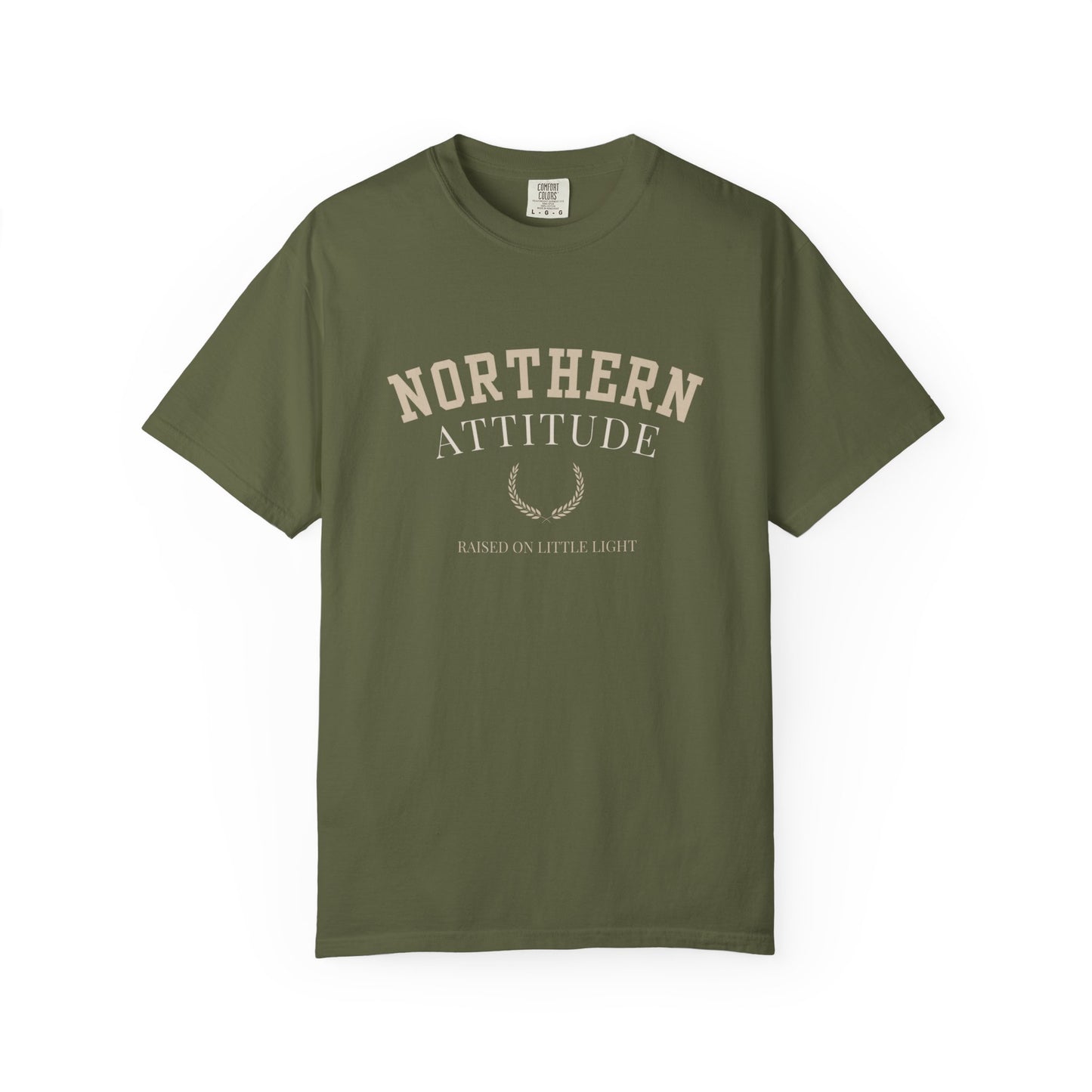 Northern Attitude | NK Inspired | Unisex Garment-Dyed T-Shirt, Casual Wear, Gift for Him/Her, Summer Style, Northern Pride, Adventure Tee